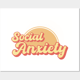 Social Anxiety Posters and Art